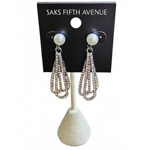 Saks Fifth Avenue Elegant Drop Earrings